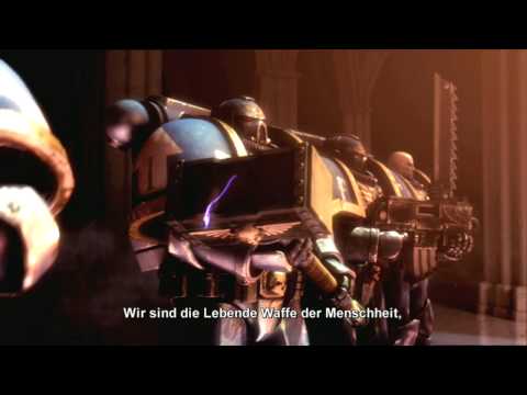 Youtube: Warhammer 40,000: Space Marine - E3 2009: Debut Trailer (German Subtitles) | HD