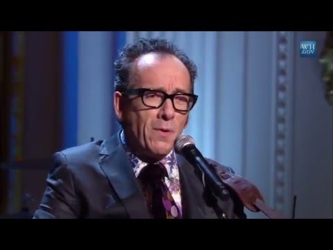 Youtube: Elvis Costello Plays Penny Lane for Sir Paul at the White House