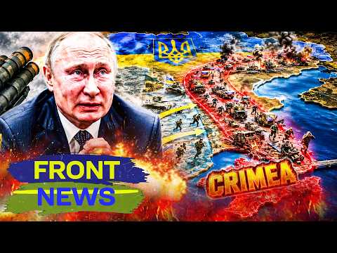 Youtube: 💥Die Ukraine hat die Straße zur Krim in eine Todesstraße verwandelt! Die russische Armee wurde sc...