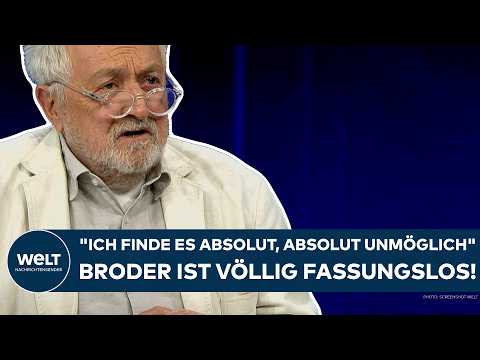 Youtube: DEUTSCHLAND: "Aber diese Geschichte ist natürlich unglaublich!" Henryk M. Broder völlig fassungslos!