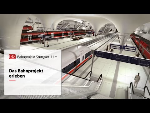 Youtube: Die Deutsche Bahn baut das Projekt Stuttgart–Ulm | Ein Blick in die Zukunft