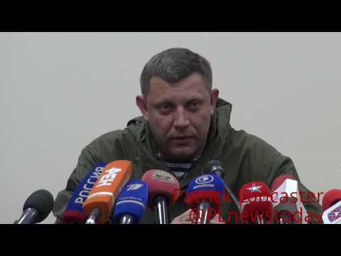 Youtube: (ENG SUBS) DPR head A. Zakharchenko press conference on assassination of top commander Givi