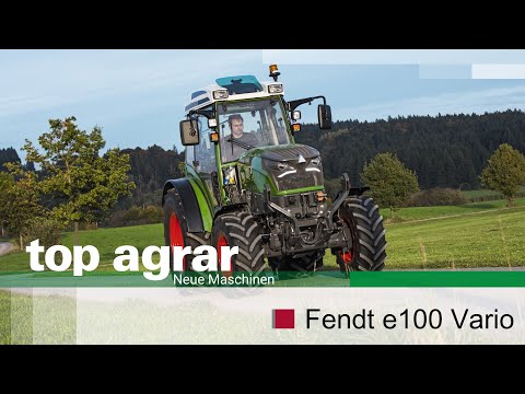 Youtube: Elektrischer Traktor Fendt e100 Vario im Fahrtest