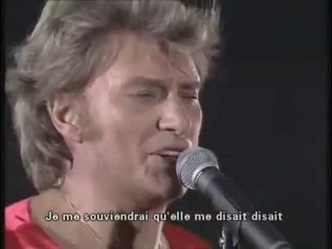 Youtube: Johnny Hallyday -  Pas cette chanson