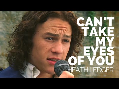 Youtube: Heath Ledger Sings "can't take my eyes off you".