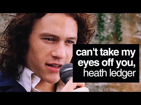 Youtube: Heath Ledger Sings "can't take my eyes off you".