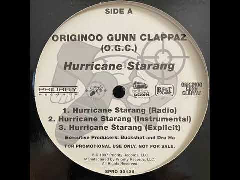 Youtube: O.G.C. - Hurricane Starang (Instrumental)
