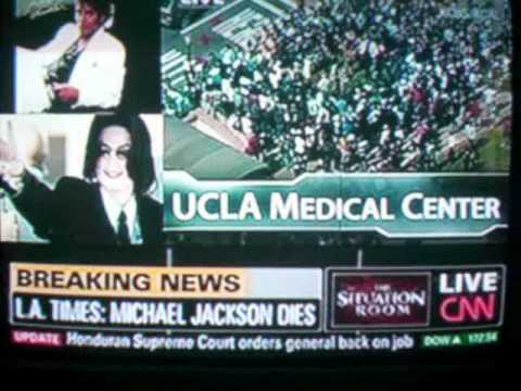 Youtube: Michael Jackson Has Died =(