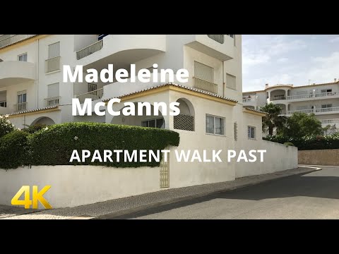 Youtube: Madeleine McCann - A walk past her former apartment and then to the local church.