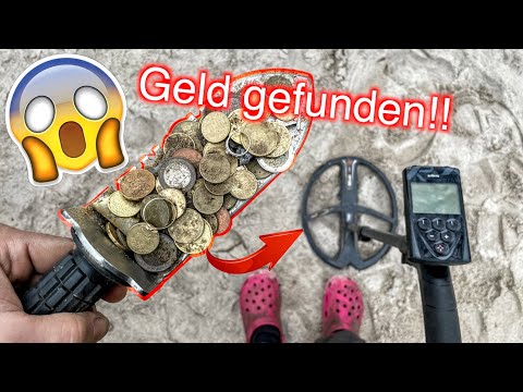 Youtube: XXL Spielplatz Tour mit Metalldetektor: 80 Münzen bei Schatzsuche gefunden! (Geld & Schmuck Sondeln)