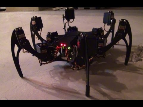 Youtube: FREAKY Robot! Phoenix Hexapod - Up Close, Questions & Answers