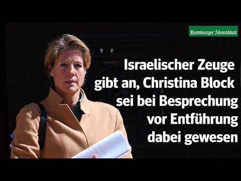 Youtube: Israeli Said B. belastet Christina Block - Prozesstage 46 und 47