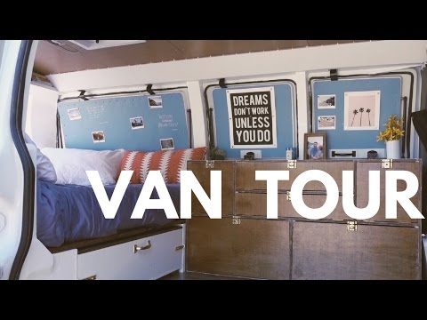 Youtube: Converted Chevy Express VAN TOUR (Ultimate Stealth Van!!) [based off The Vanual]