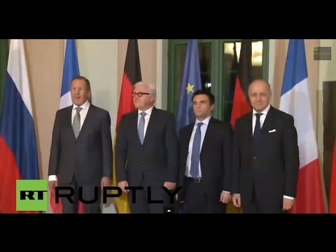 Youtube: LIVE Lavrov holds presser at Berlin’s Adlon Hotel at ‘Normandy format’ talks