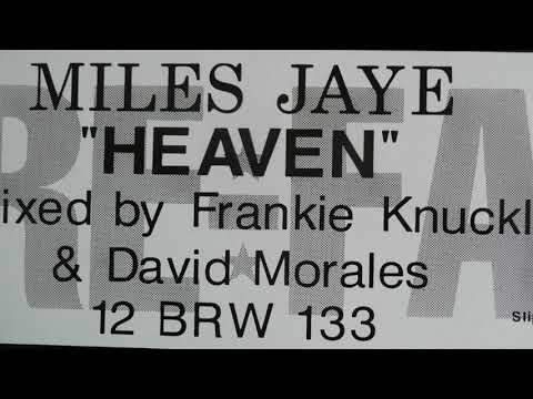 Youtube: MILES JAYE - Heaven 12" remix 1989 Soul Funk