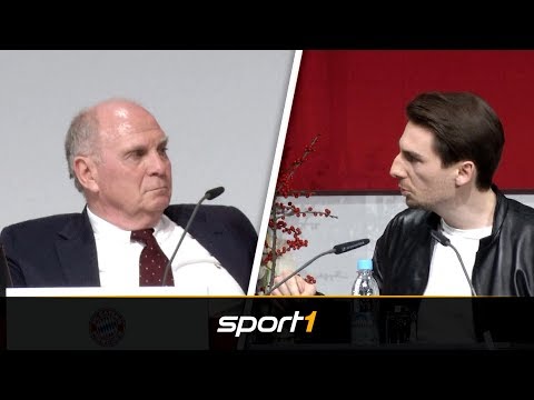 Youtube: Brandrede! Fan des FC Bayern attackiert Uli Hoeneß | SPORT1