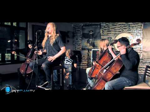 Youtube: Apocalyptica - Not Strong Enough - acoustic set at Hardrock Cafe | PitCam