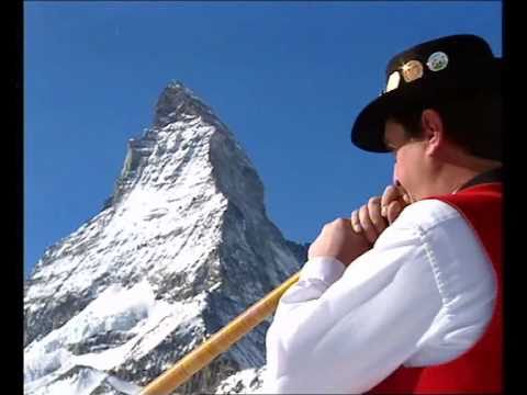 Youtube: Alphornfreunde Zermatt - Alphornbläser am Matterhorn 1999