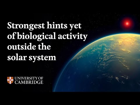 Youtube: Strongest hints yet of biological activity outside the solar system
