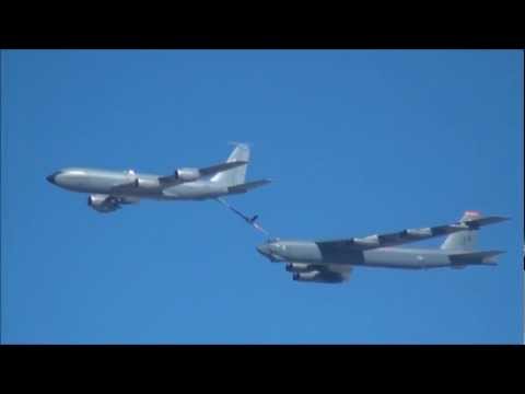 Youtube: KC-135R and B-52H refueling over Texas