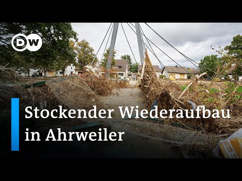 Youtube: Nach der Flut: Behindert Bürokratie den Wiederaufbau? | DW Nachrichten