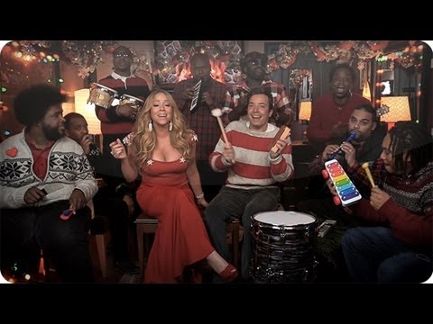 Youtube: Jimmy Fallon, Mariah Carey & The Roots: "All I Want For Christmas Is You" (w/ Classroom Instruments)