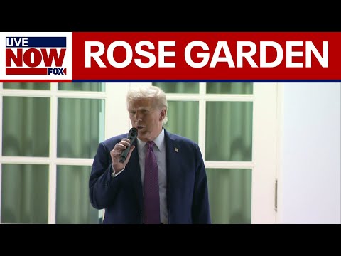 Youtube: WATCH: Trump hosts Rose Garden dinner at White House | LiveNOW from FOX