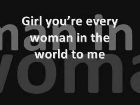 Youtube: Every Woman In The World - Air Supply [Lyrics]