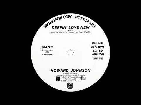 Youtube: Howard Johnson - Keepin' Love New (Dj ''S'' Rework)
