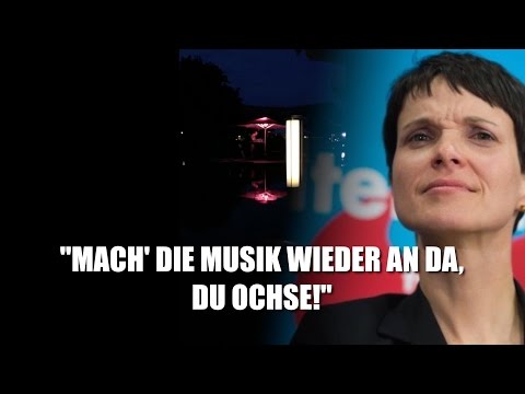 Youtube: Gäste verhindern AfD-Siegesfeier in Essener Biergarten