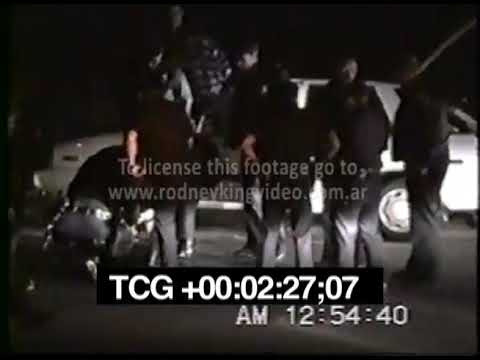 Youtube: Rodney King Beating FULL VIDEO | 8 minutes LICENSE #footage screener #media  #license