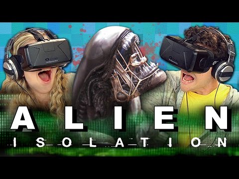 Youtube: OCULUS RIFT - ALIEN ISOLATION: SURVIVOR MODE (Teens React: Gaming)