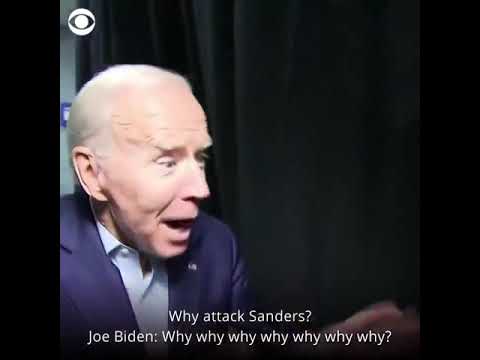 Youtube: Joe Biden "Why why why why why"
