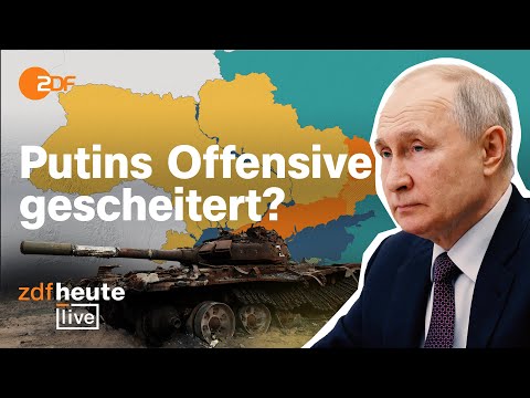 Youtube: Winteroffensive am Ende: Wie lange kann Russland noch kämpfen? | ZDFheute live