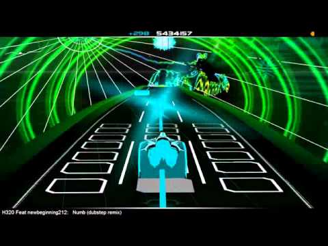 Youtube: Audiosurf - Numb - H320 ( Dubstep Remix ) - Hard Difficulty