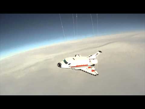Youtube: Lego Space Shuttle Soars To Edge of Space | Video