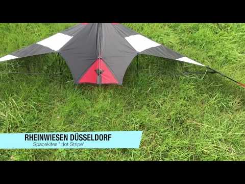 Youtube: Spacekites Hot Stripe - Rheinwiesen Düsseldorf