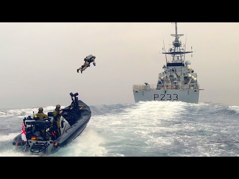 Youtube: Royal Marines Jet Suit Boarding Ex