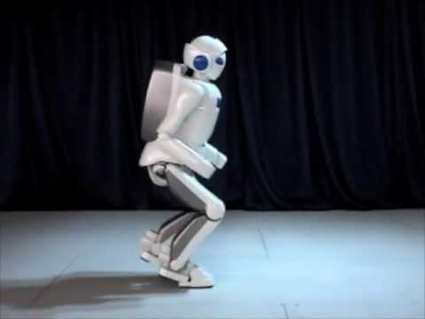 Youtube: Robot running