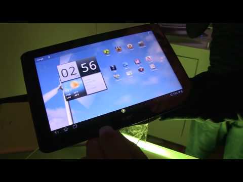 Youtube: Acer Iconia Tab A700 Hands On - Tegra 3 Tablet (CES Vegas 2012)