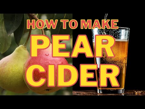 Youtube: How to make pear cider