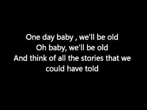 Youtube: One Day Lyrics Asaf Avidan