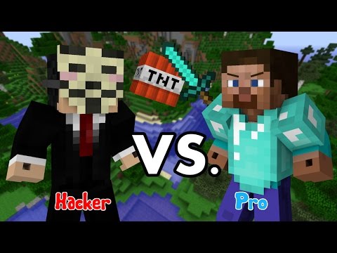 Youtube: Hacker Vs Pro - Minecraft PART 1