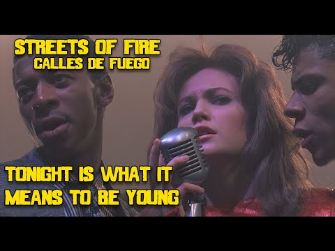 Youtube: Tonight is What It Means to be Young- Streets of Fire. Calles de fuego (HD)full