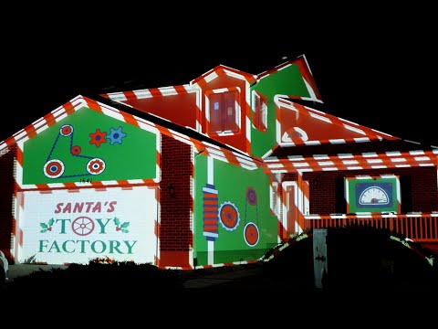 Youtube: 2023 Christmas House Projection Mapping Display Live