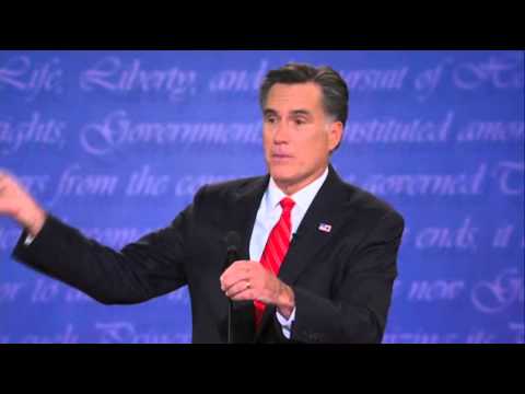 Youtube: Obama, Romney Debate 'deficit Problem'