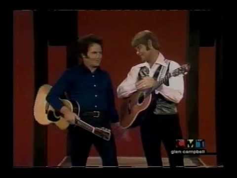 Youtube: Merle Haggard doing impersonations (Marty, Hank Snow, Buck, Cash)