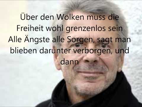 Youtube: Über den Wolken von Reinhard Mey - Lyrics