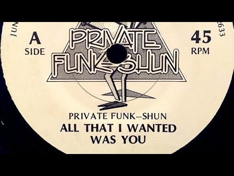 Youtube: Private Funk-Shun " All That I Wanted Was You "