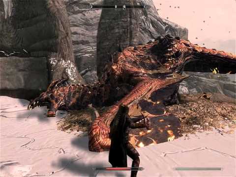 Youtube: Skyrim - Ancient dragon Stealth kill on expert difficulty